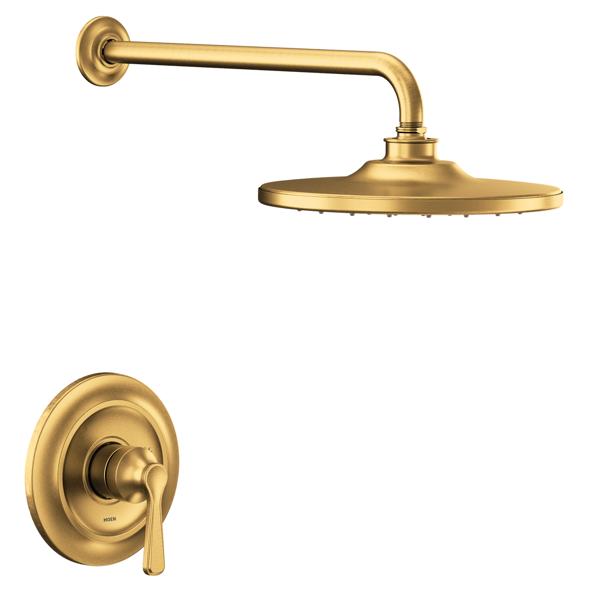 Moen Colinet M-CORE 2-Series Eco-Performance Shower Only UTS244202EP in Brushed Gold (UTS244202EPBG)