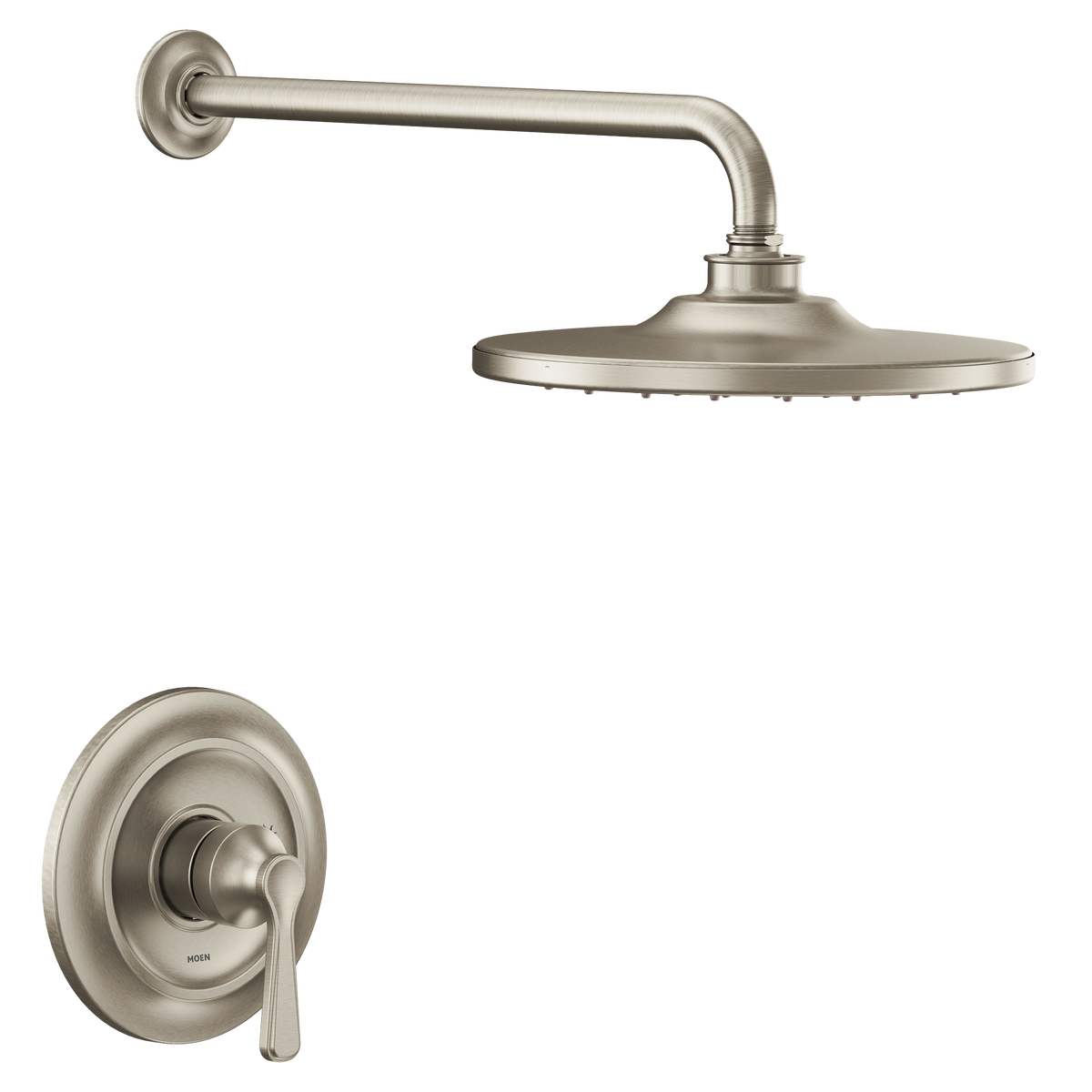 Moen Colinet M-CORE 2-Series Eco-Performance Shower Only UTS244202EP in Brushed Nickel (UTS244202EPBN)