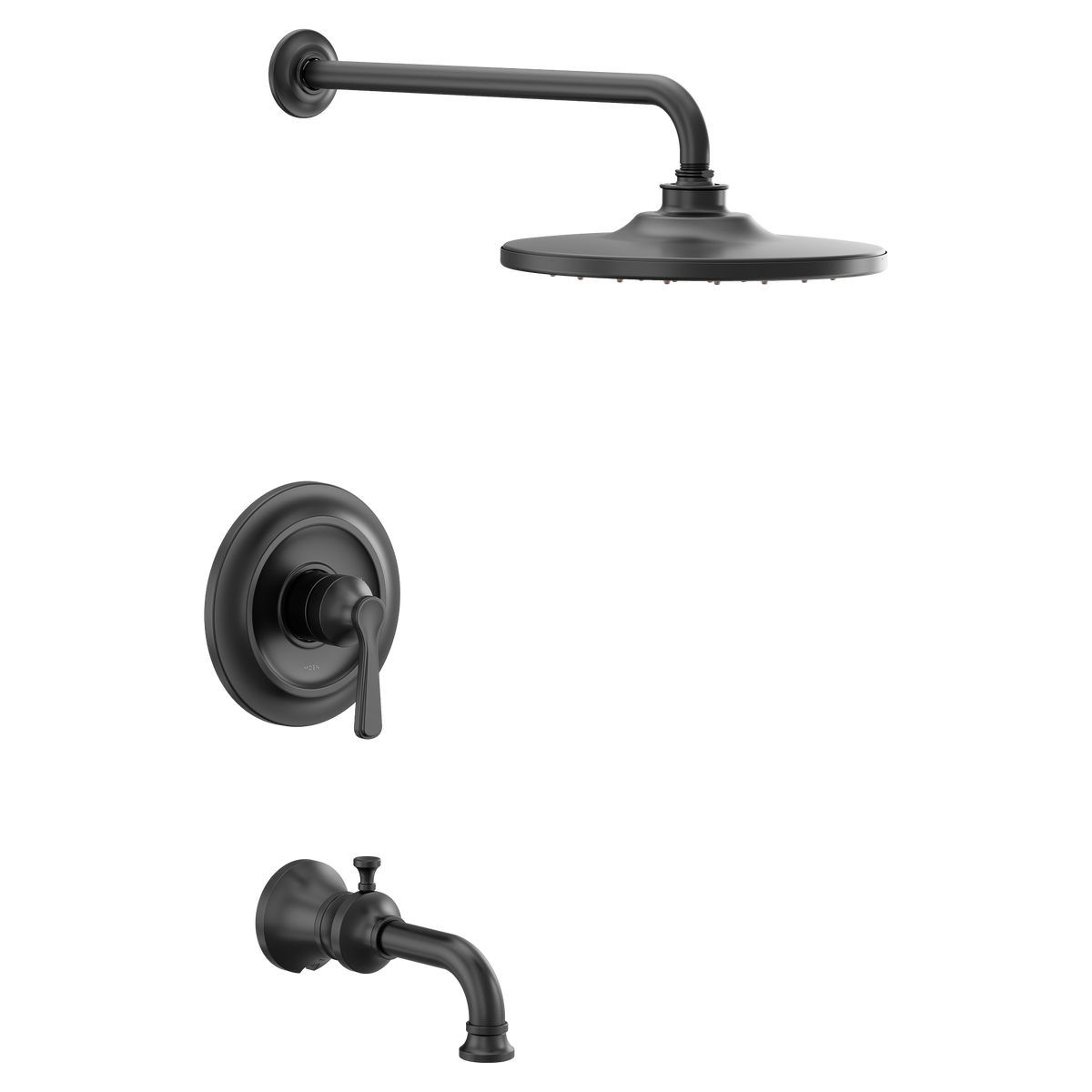 Moen Colinet M-CORE 2-Series Eco-Performance Tub/Shower UTS244203EP in Matte Black (UTS244203EPBL)