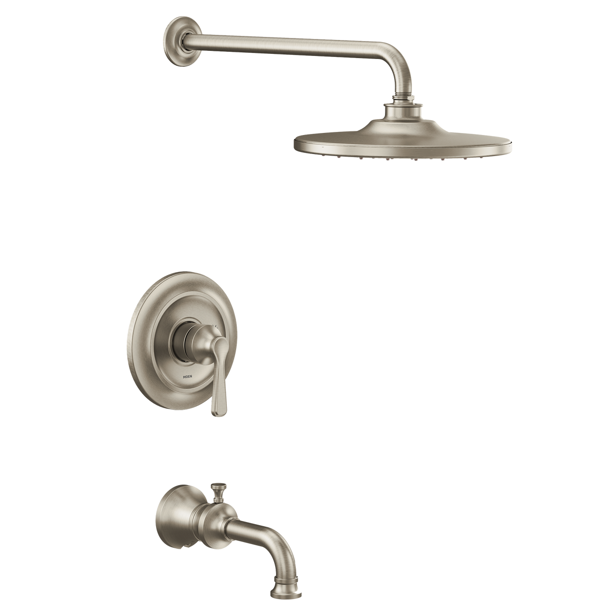 Moen Colinet M-CORE 2-Series Eco-Performance Tub/Shower UTS244203EP in Brushed Nickel (UTS244203EPBN)