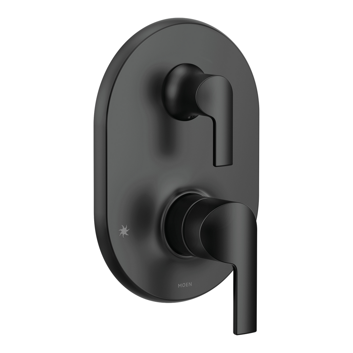 Moen Doux M-CORE 3-Series with Integrated Transfer Valve Trim UTS2611 in Matte Black (UTS2611BL)