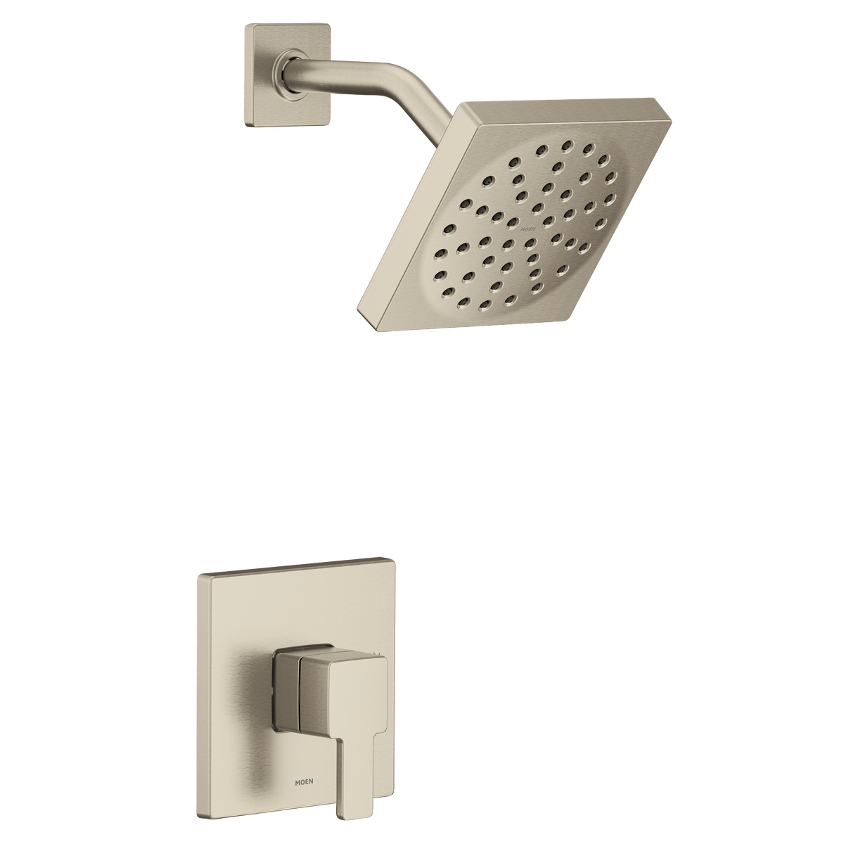 Moen 90 Degree M-CORE 2-Series Shower Only UTS2712EP in Brushed Nickel (UTS2712EPBN)