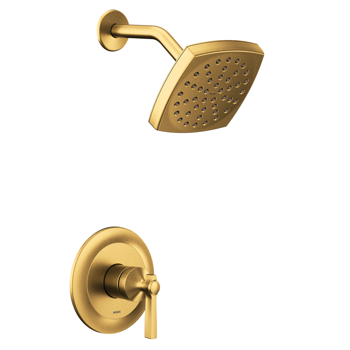 Moen Flara M-CORE 2-Series Eco-Performance Shower Only UTS2912EP in Brushed Gold (UTS2912EPBG)