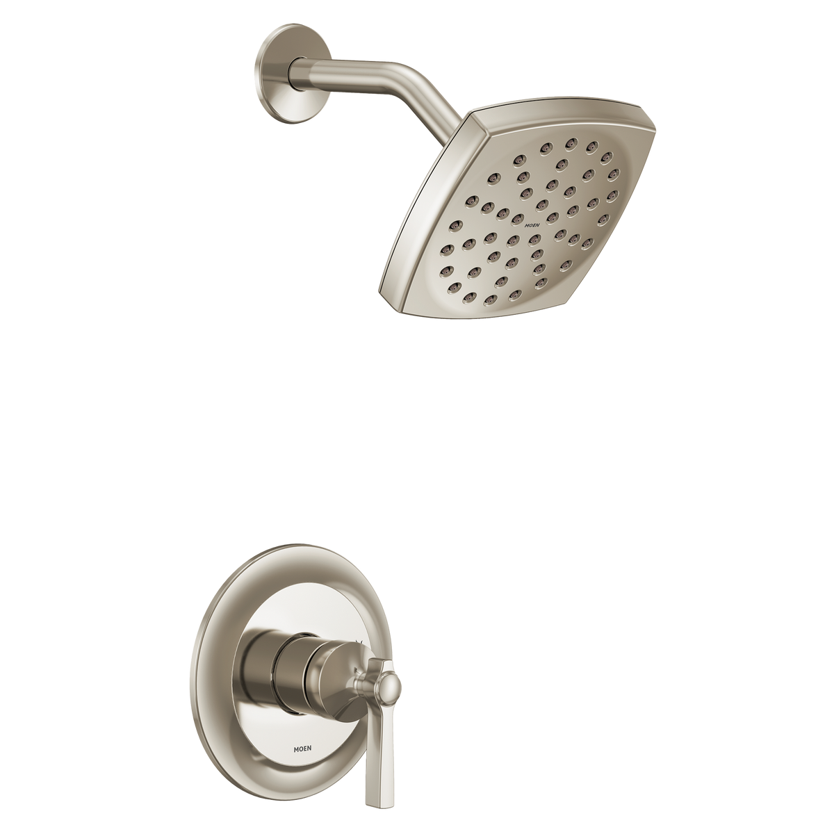 Moen Flara M-CORE 2-Series Eco-Performance Shower Only UTS2912EP in Polished Nickel (UTS2912EPNL)