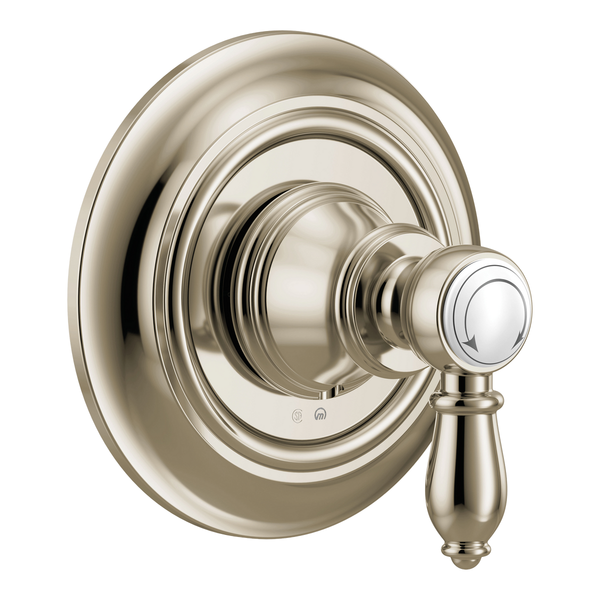 Moen Weymouth M-CORE Transfer M-CORE Transfer Valve Trim UTS32205 in Polished Nickel (UTS32205NL)