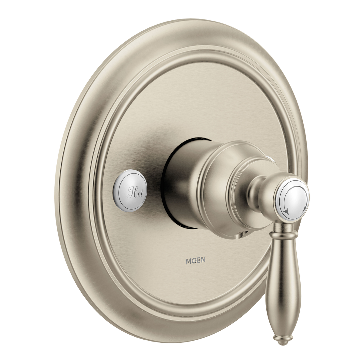 Moen Weymouth M-CORE 3-Series Valve Only UTS33101 in Brushed Nickel (UTS33101BN)