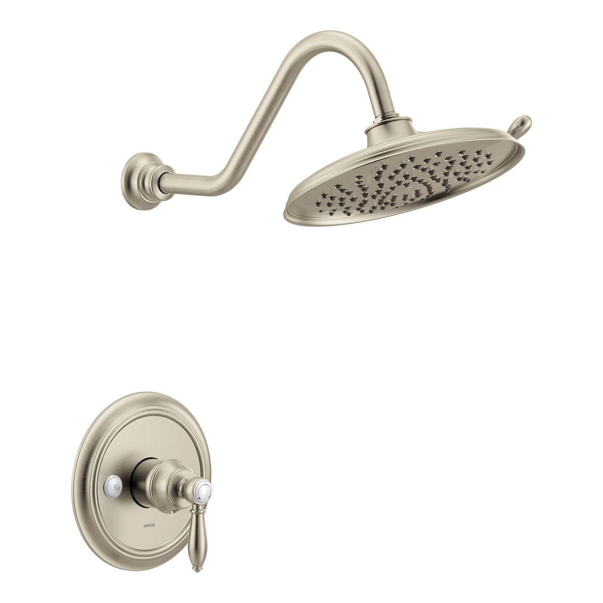Moen Weymouth M-CORE 3-Series Shower Only UTS33102 in Brushed Nickel (UTS33102BN)