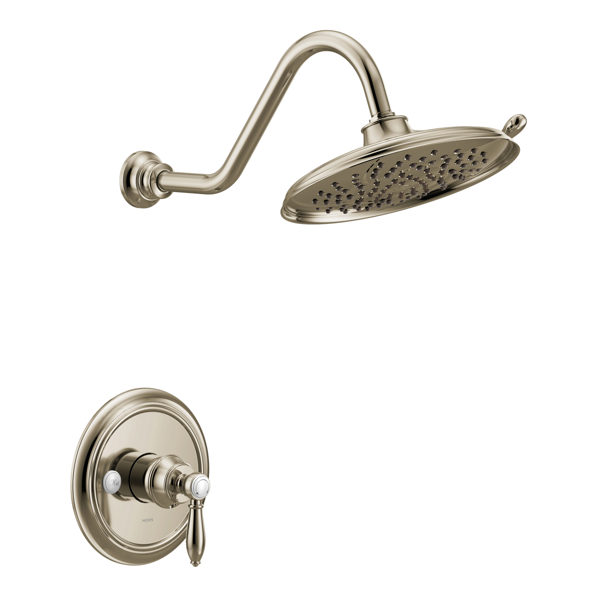Moen Weymouth M-CORE 3-Series Shower Only UTS33102EP in Polished Nickel (UTS33102EPNL)