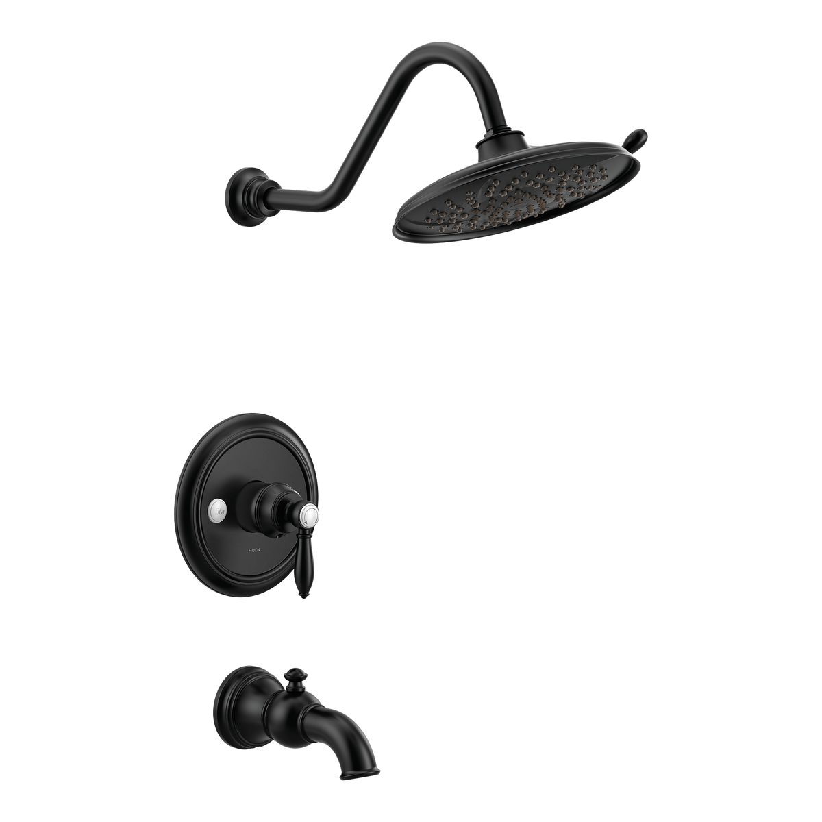 Moen Weymouth M-CORE 3-Series Tub/Shower UTS33103EP in Matte Black (UTS33103EPBL)