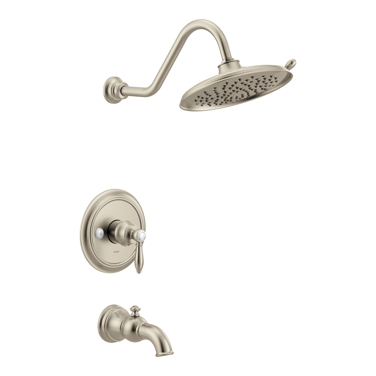 Moen Weymouth M-CORE 3-Series Tub/Shower UTS33103EP in Brushed Nickel (UTS33103EPBN)