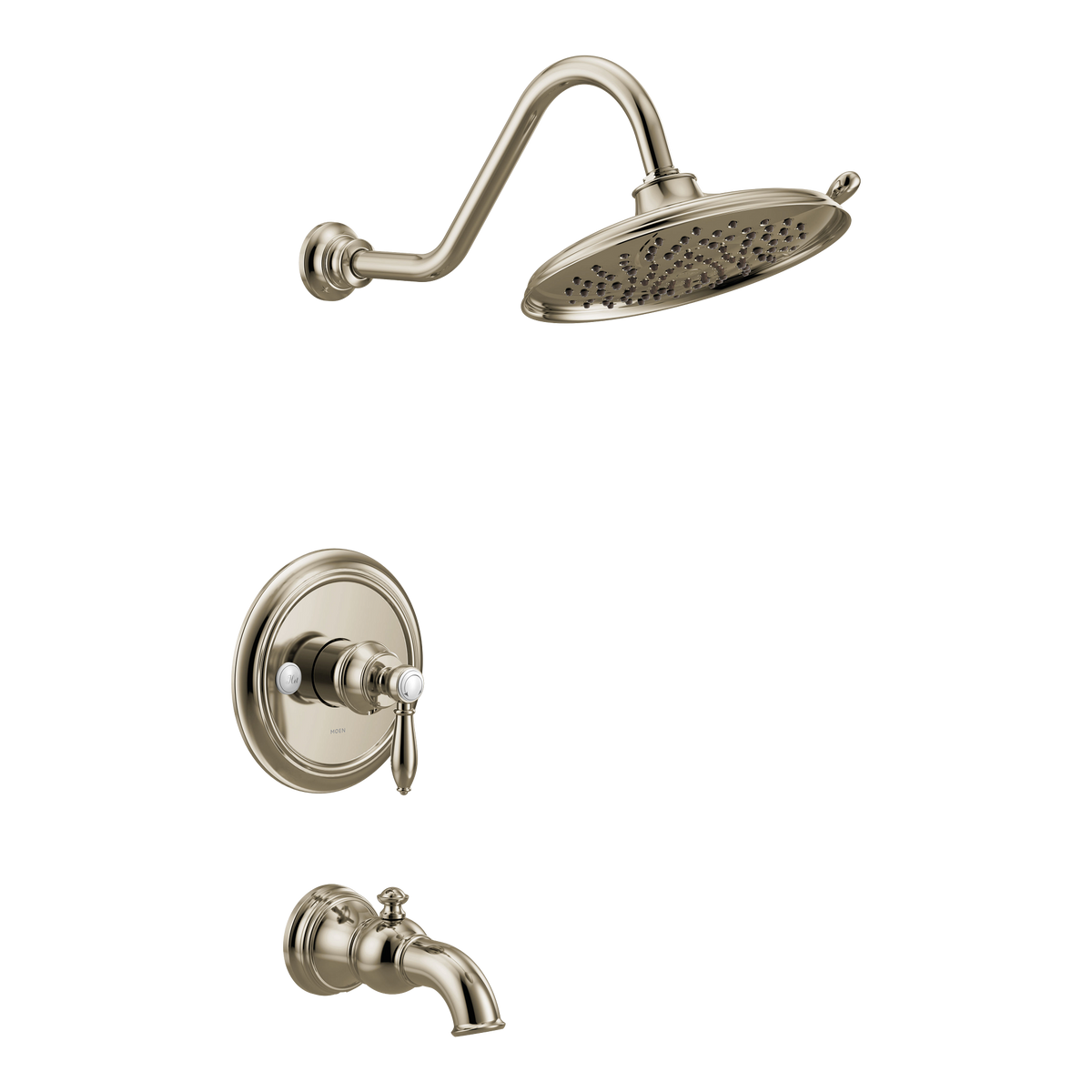 Moen Weymouth M-CORE 3-Series Tub/Shower UTS33103EP in Polished Nickel (UTS33103EPNL)