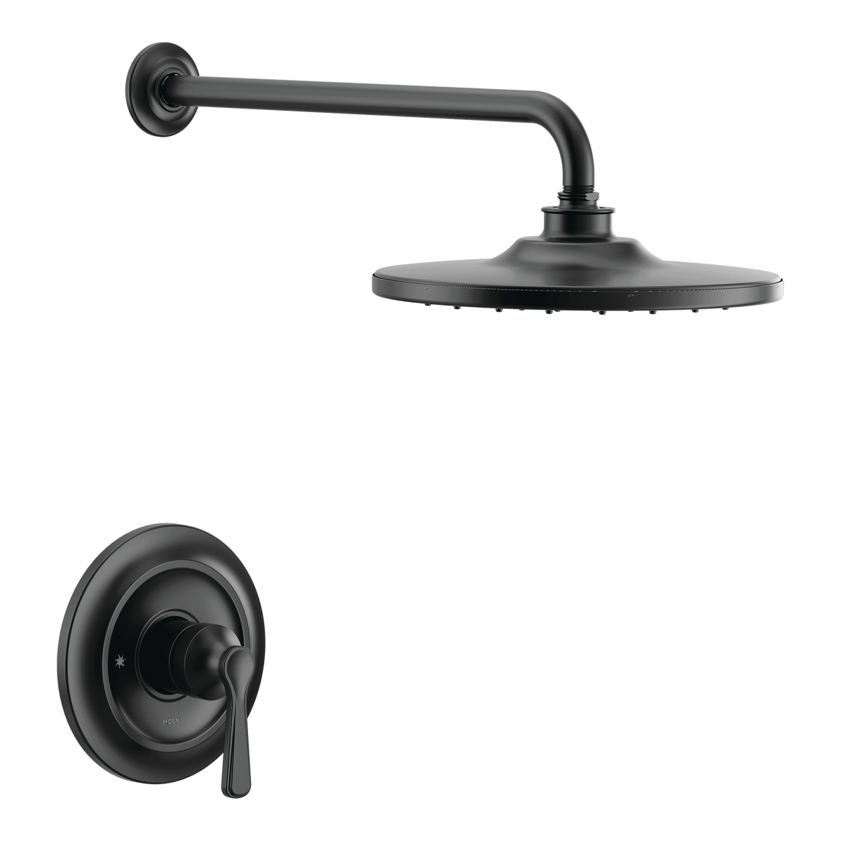 Moen Colinet M-CORE 3-Series Shower Only UTS344302 in Matte Black (UTS344302BL)
