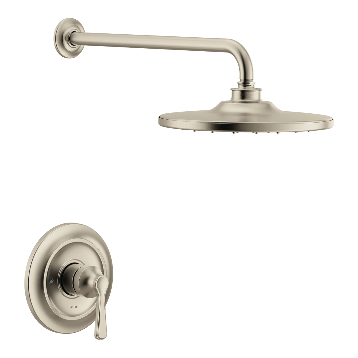 Moen Colinet M-CORE 3-Series Eco-Performance Shower Only UTS344302EP in Brushed Nickel (UTS344302EPBN)