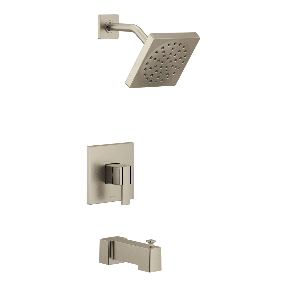 Moen 90 Degree M-CORE 3-Series Tub/Shower UTS3713 in Brushed Nickel (UTS3713BN) - view 2