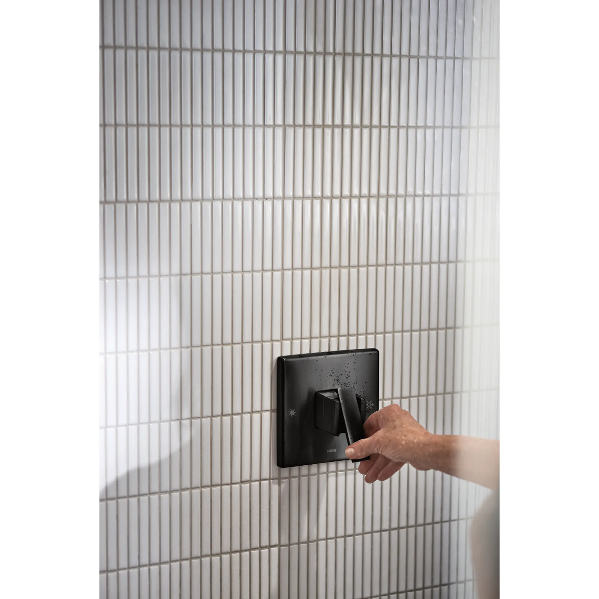 Moen 90 Degree M-CORE 3-Series Tub/Shower UTS3713EP in Matte Black (UTS3713EPBL) - view 5