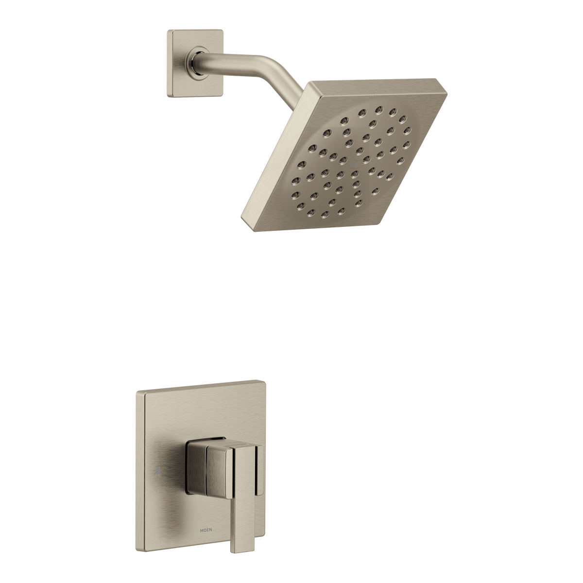 Moen 90 Degree M-CORE 3-Series Shower Only UTS3715EP in Brushed Nickel (UTS3715EPBN)