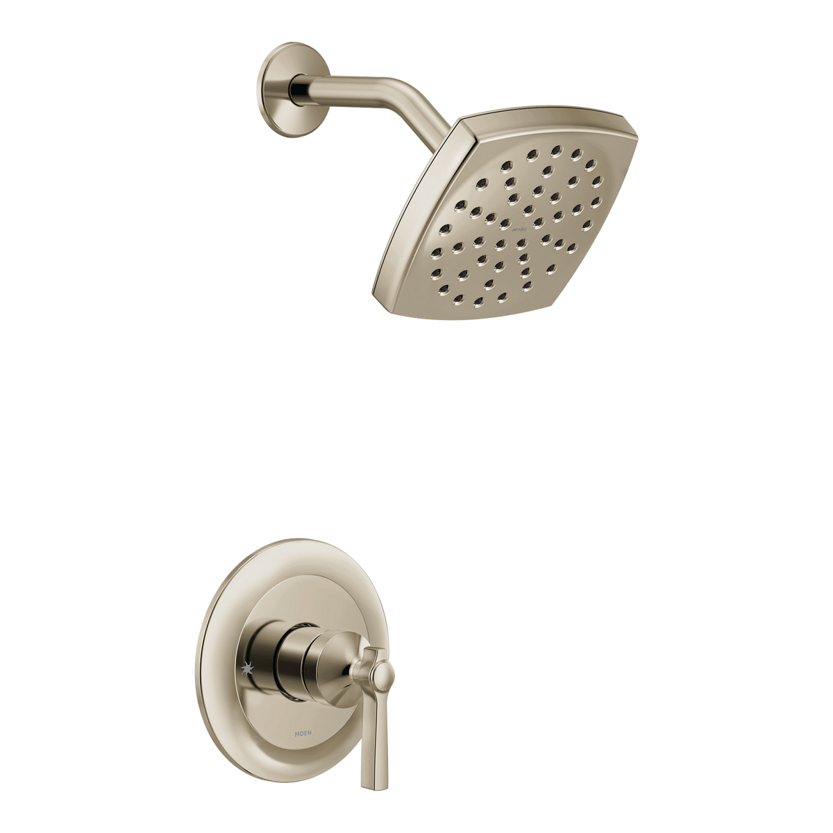 Moen Flara M-CORE 3-Series Eco-Performance Shower Only UTS3912EP in Polished Nickel (UTS3912EPNL)