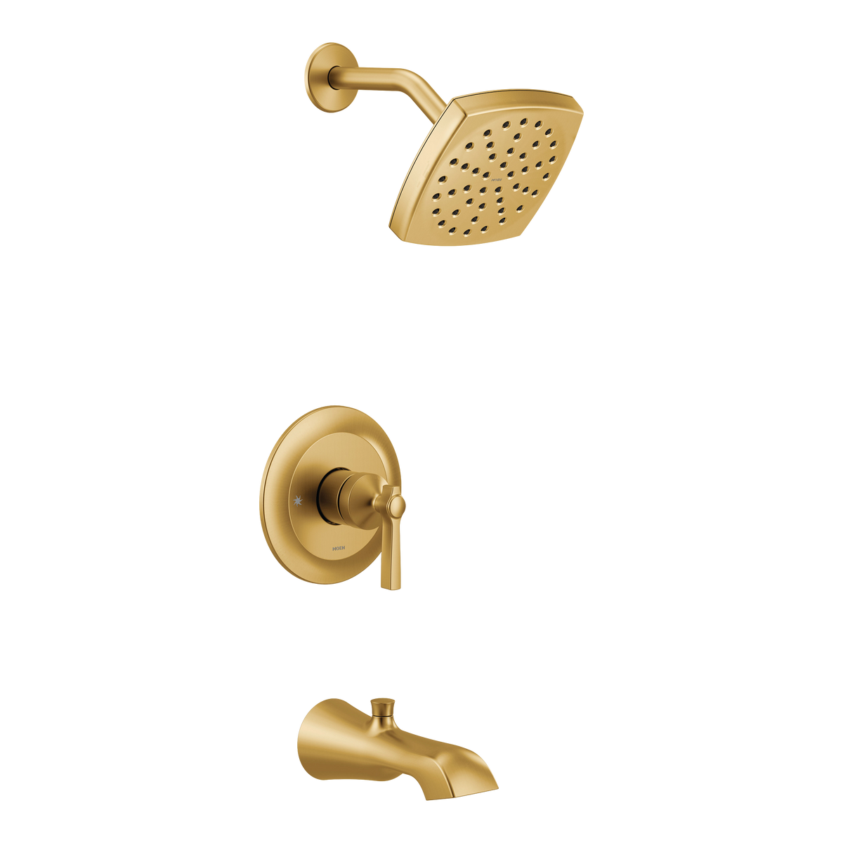 Moen Flara M-CORE 3-Series Tub/Shower UTS3913 in Brushed Gold (UTS3913BG)