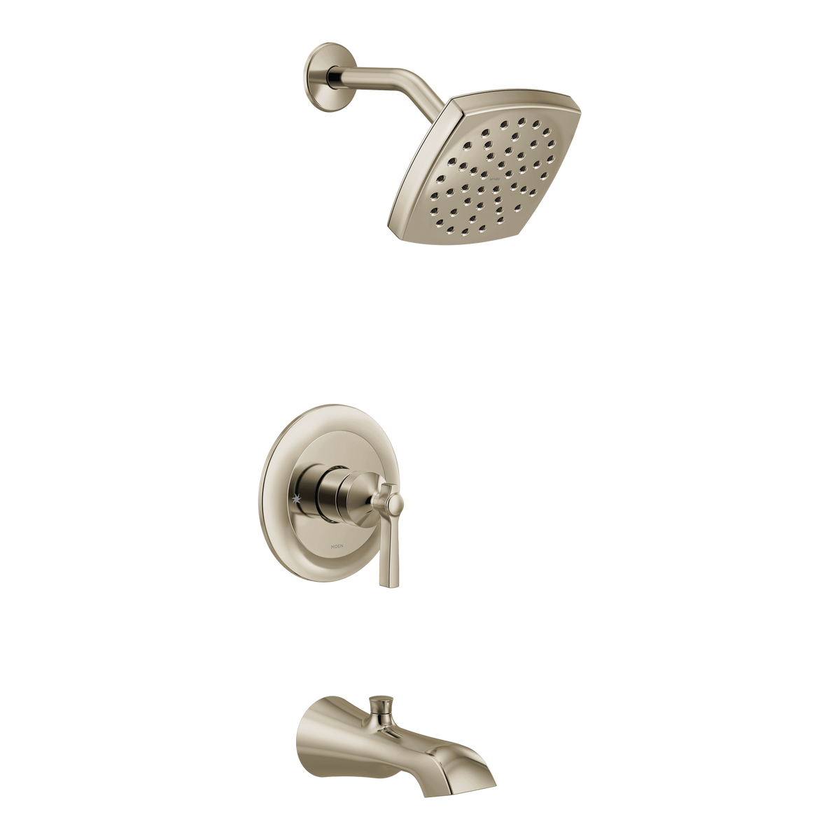 Moen Flara M-CORE 3-Series Eco-Performance Tub/Shower UTS3913EP in Polished Nickel (UTS3913EPNL)