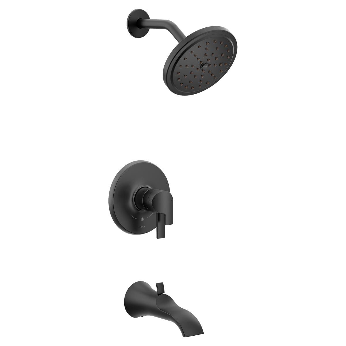 Moen Doux M-CORE 4-Series Tub/Shower UTS4203EP in Matte Black (UTS4203EPBL)