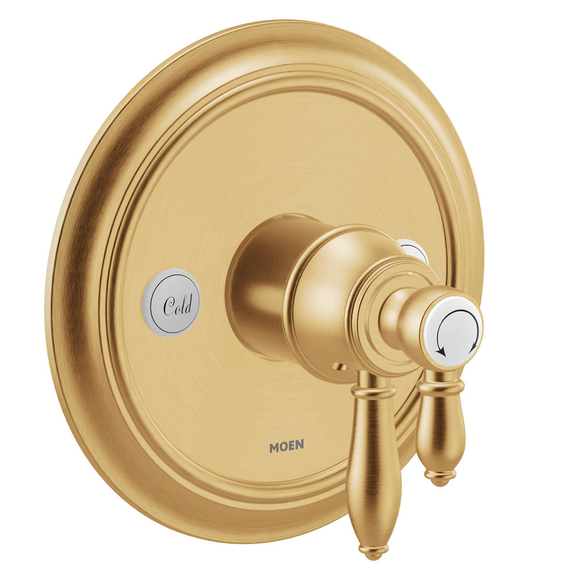 Moen Weymouth M-CORE 4-Series Tub/Shower Valve Only UTS43101 in Brushed Gold (UTS43101BG)