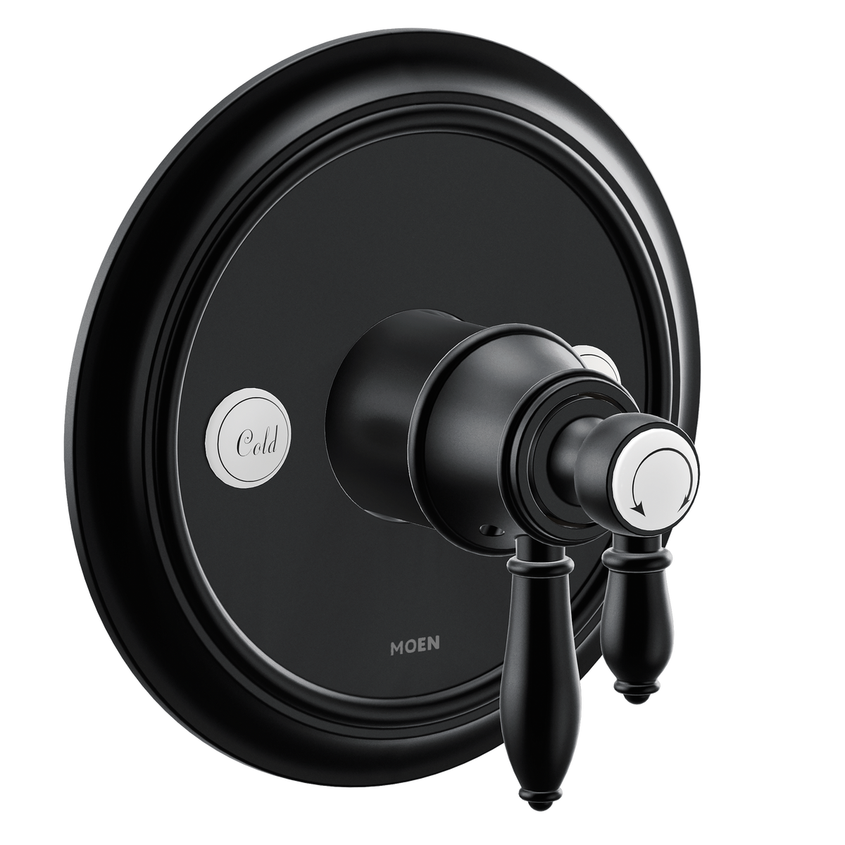 Moen Weymouth M-CORE 4-Series Tub/Shower Valve Only UTS43101 in Matte Black (UTS43101BL)