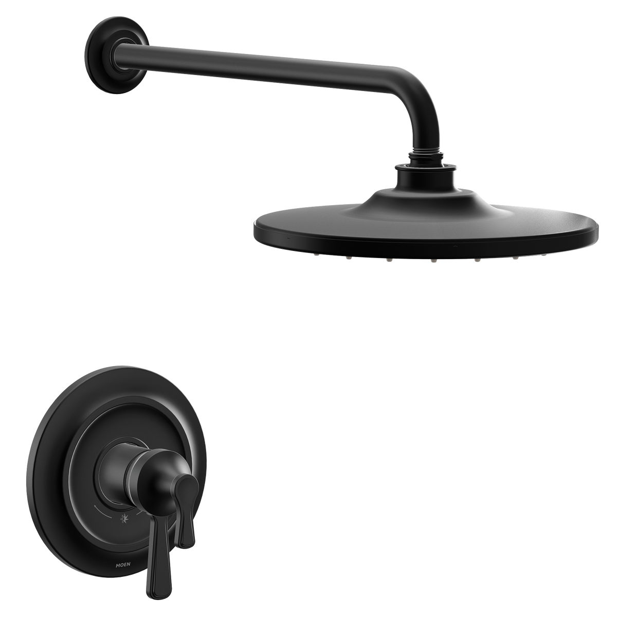 Moen Colinet M-CORE 4-Series Eco-Performance Shower Only UTS444302EP in Matte Black (UTS444302EPBL)