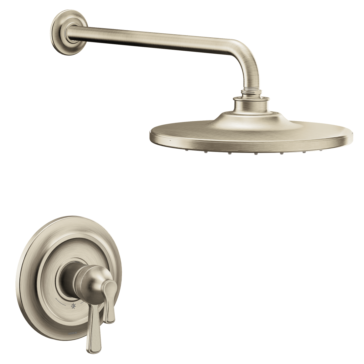 Moen Colinet M-CORE 4-Series Eco-Performance Shower Only UTS444302EP in Brushed Nickel (UTS444302EPBN)
