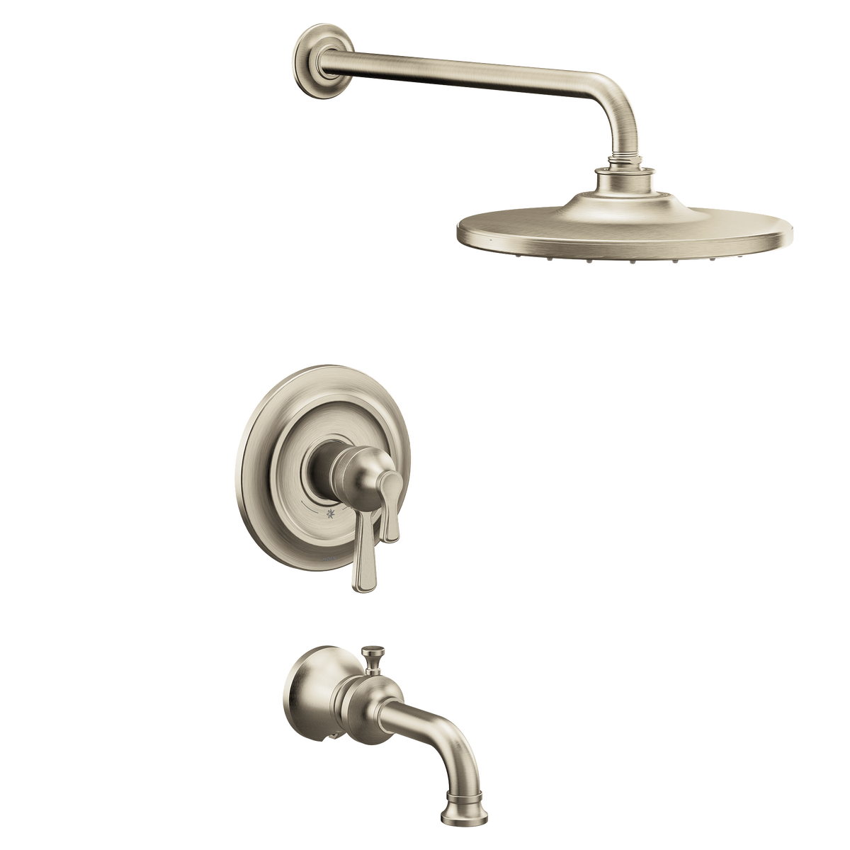 Moen Colinet M-CORE 4-Series Eco-Performance Tub/Shower UTS444303EP in Brushed Nickel (UTS444303EPBN)