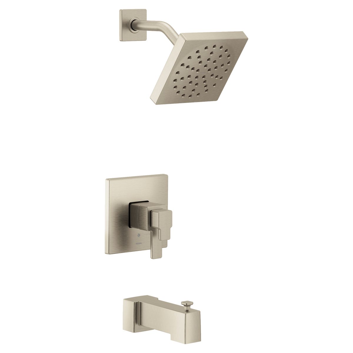 Moen 90 Degree M-CORE 4-Series Tub/Shower UTS4713EP in Brushed Nickel (UTS4713EPBN)