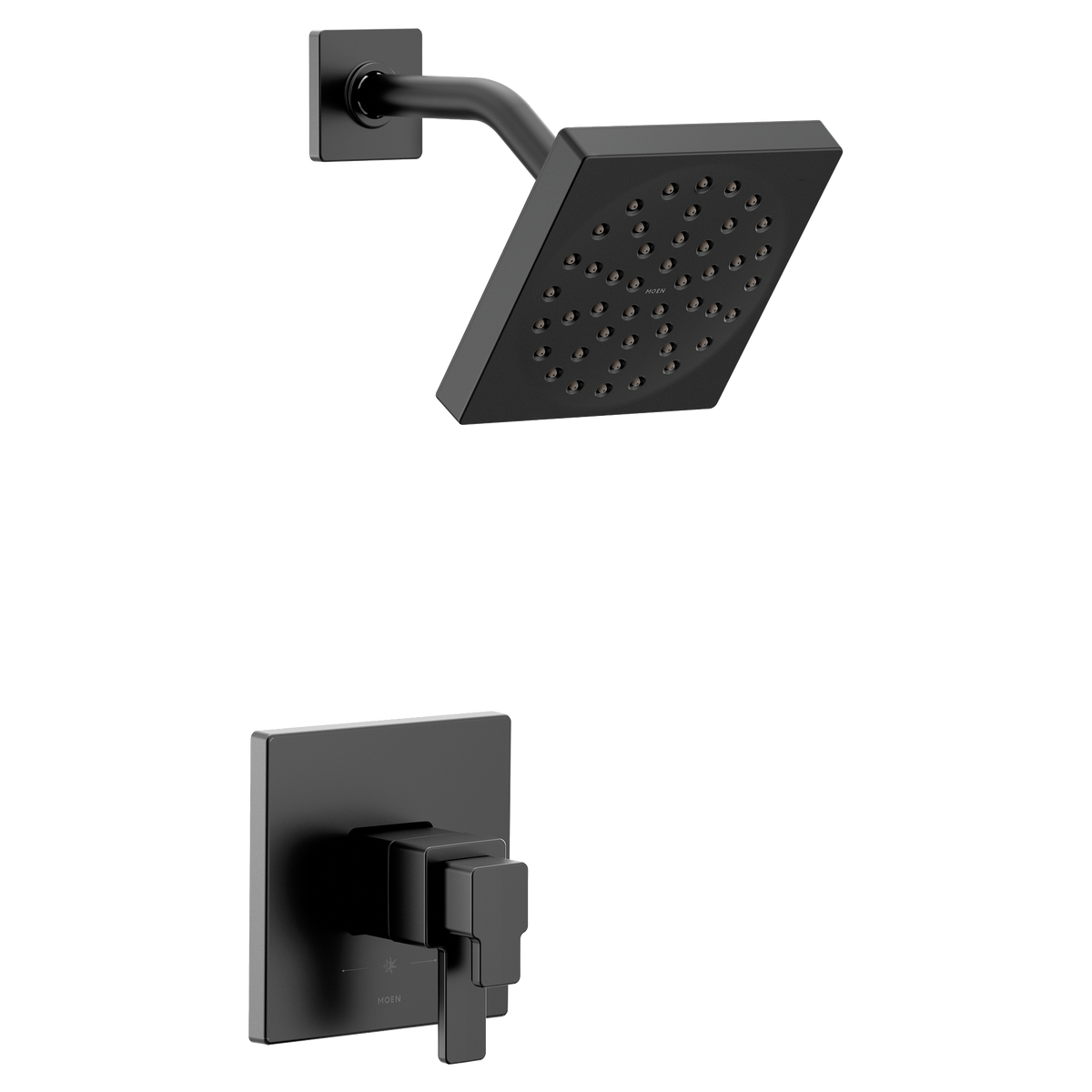 Moen 90 Degree M-CORE 4-Series Shower Only UTS4715EP in Matte Black (UTS4715EPBL)