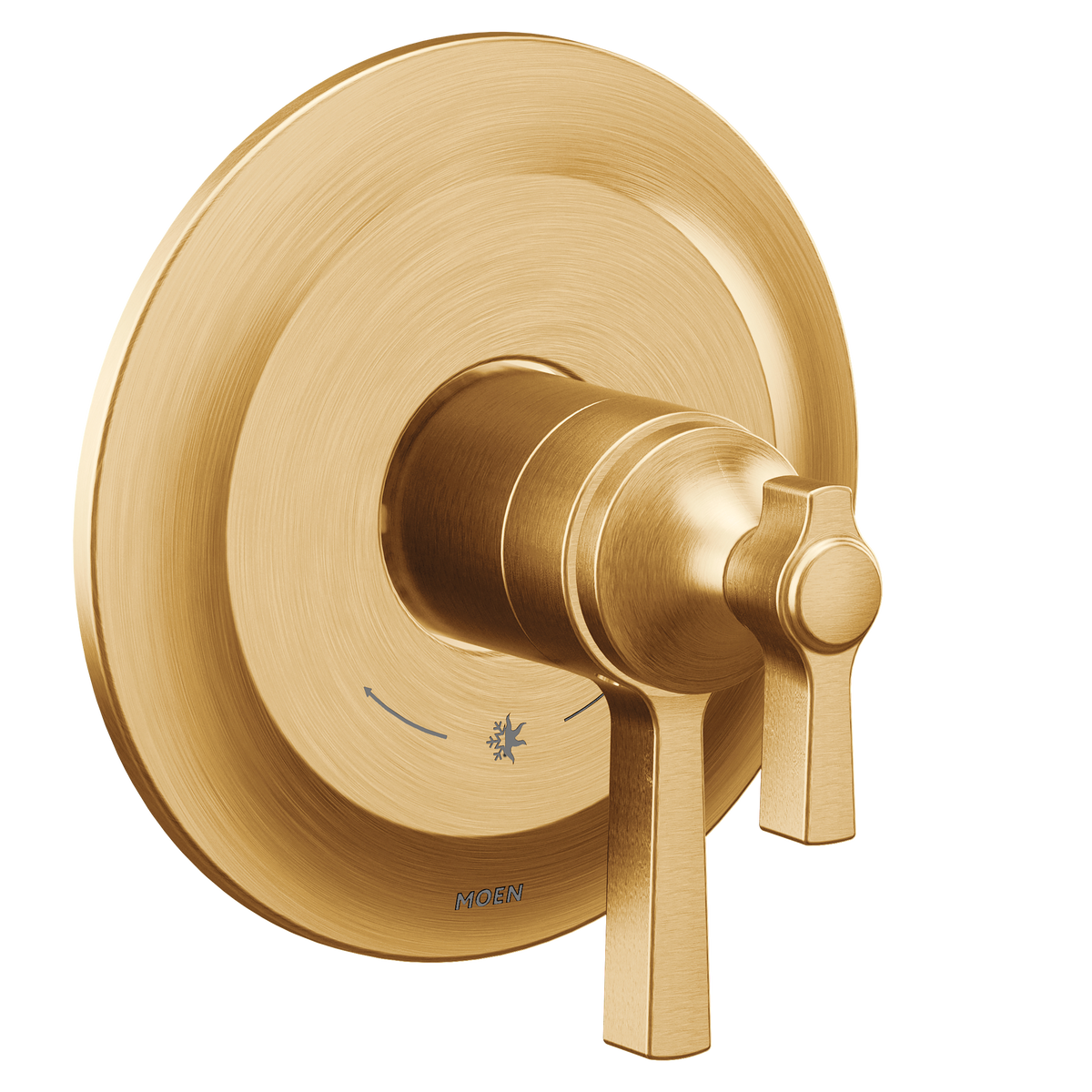 Moen Flara M-CORE 4-Series Tub/Shower Valve Only UTS4910 in Brushed Gold (UTS4910BG)