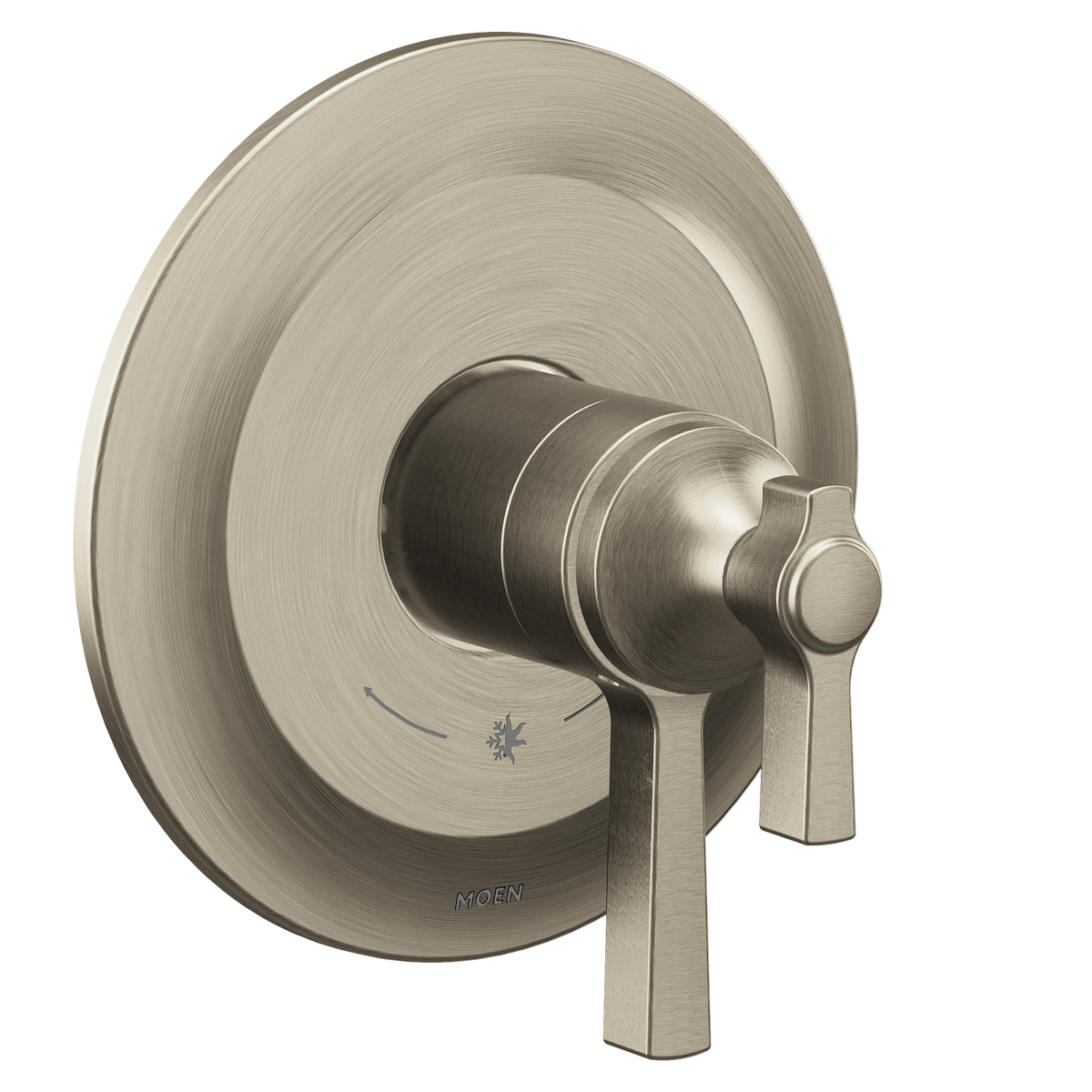 Moen Flara M-CORE 4-Series Tub/Shower Valve Only UTS4910 in Brushed Nickel (UTS4910BN)