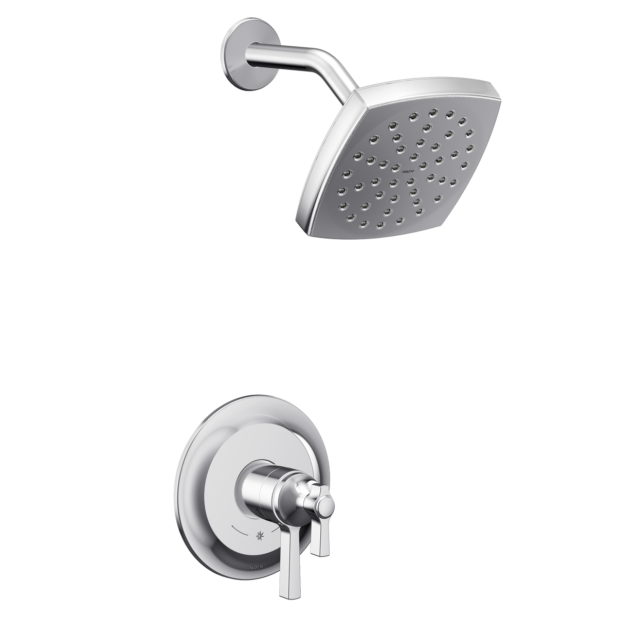 Moen Flara M-CORE 4-Series Eco-Performance Shower Only UTS4912EP in Brushed Nickel (UTS4912EP) (UTS4912EP)