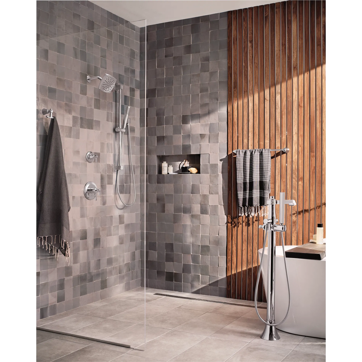 Moen Flara M-CORE 4-Series Eco-Performance Shower Only UTS4912EP in Brushed Nickel (UTS4912EP) (UTS4912EP) - view 2