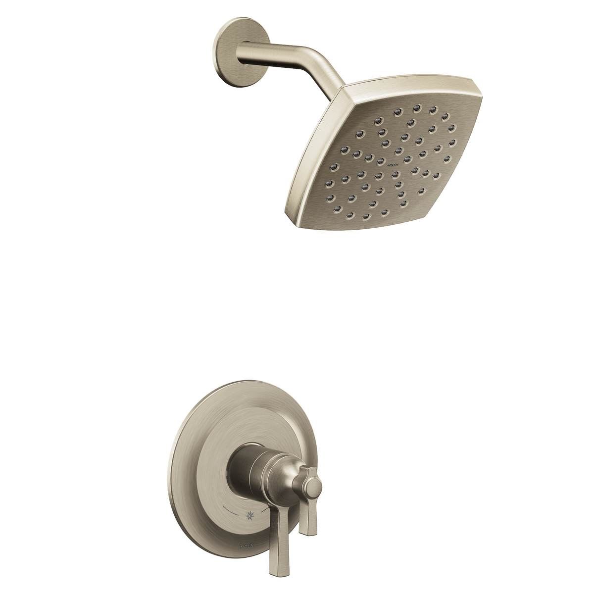 Moen Flara M-CORE 4-Series Eco-Performance Shower Only UTS4912EP in Brushed Nickel (UTS4912EPBN) (UTS4912EPBN)