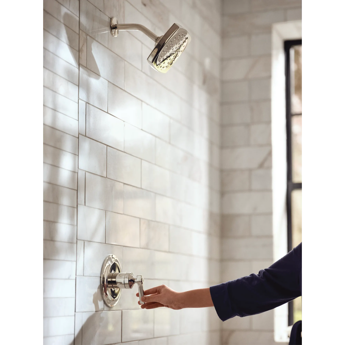 Moen Flara M-CORE 4-Series Eco-Performance Shower Only UTS4912EP in Polished Nickel (UTS4912EPNL) - view 2