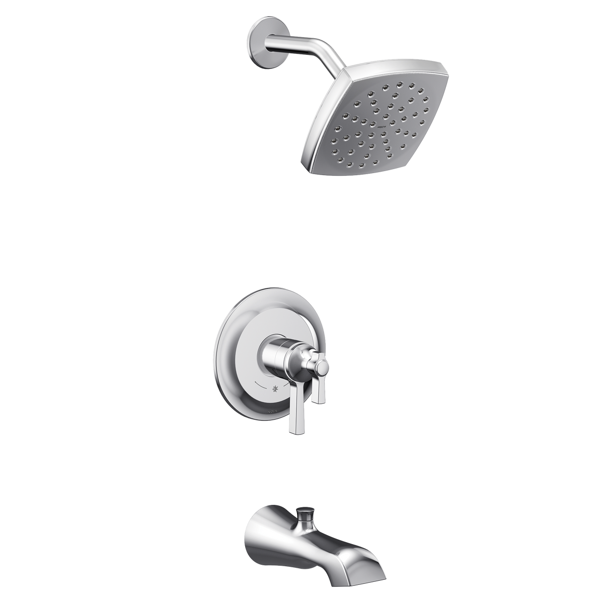 Moen Flara M-CORE 4-Series Eco-Performance Tub/Shower UTS4913EP in Chrome (UTS4913EP)