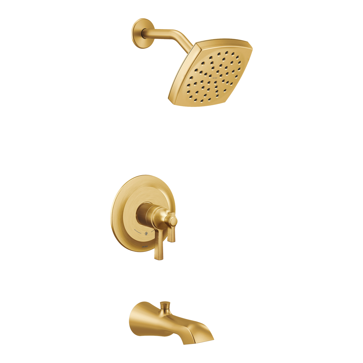 Moen Flara M-CORE 4-Series Eco-Performance Tub/Shower UTS4913EP in Brushed Gold (UTS4913EPBG)