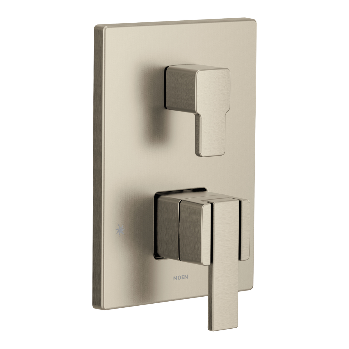 Moen 90 Degree M-CORE 3-Series with Integrated Transfer Valve Trim UTS9011 in Brushed Nickel (UTS9011BN)