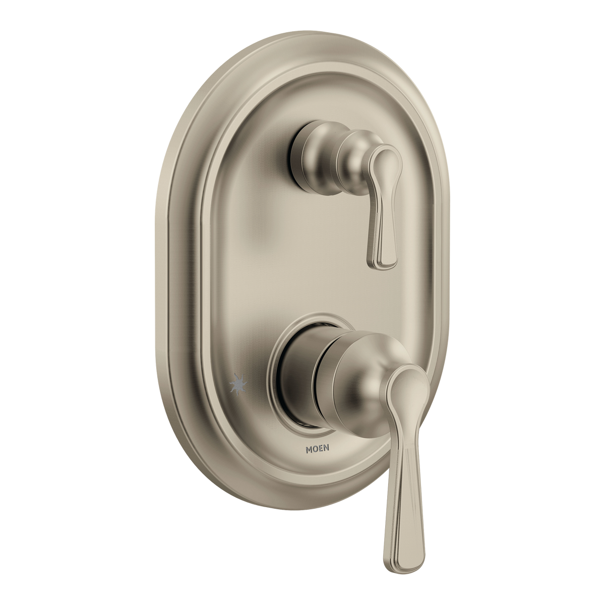 Moen Colinet M-CORE 3-Series with Integrated Transfer Valve Trim UTS9211 in Brushed Nickel (UTS9211BN)