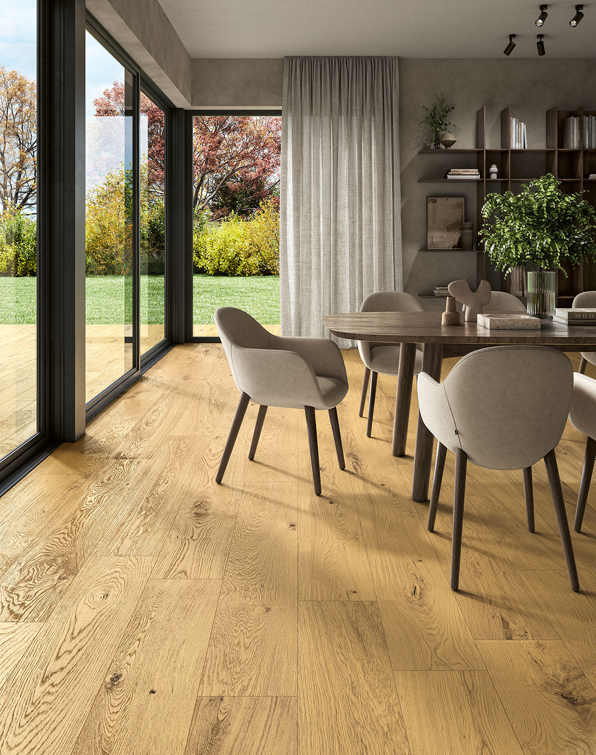 MSI Valgrande Quercia 10 x 62 Matte Porcelain tile (NVALQUE1062-3D) – MSI room scene