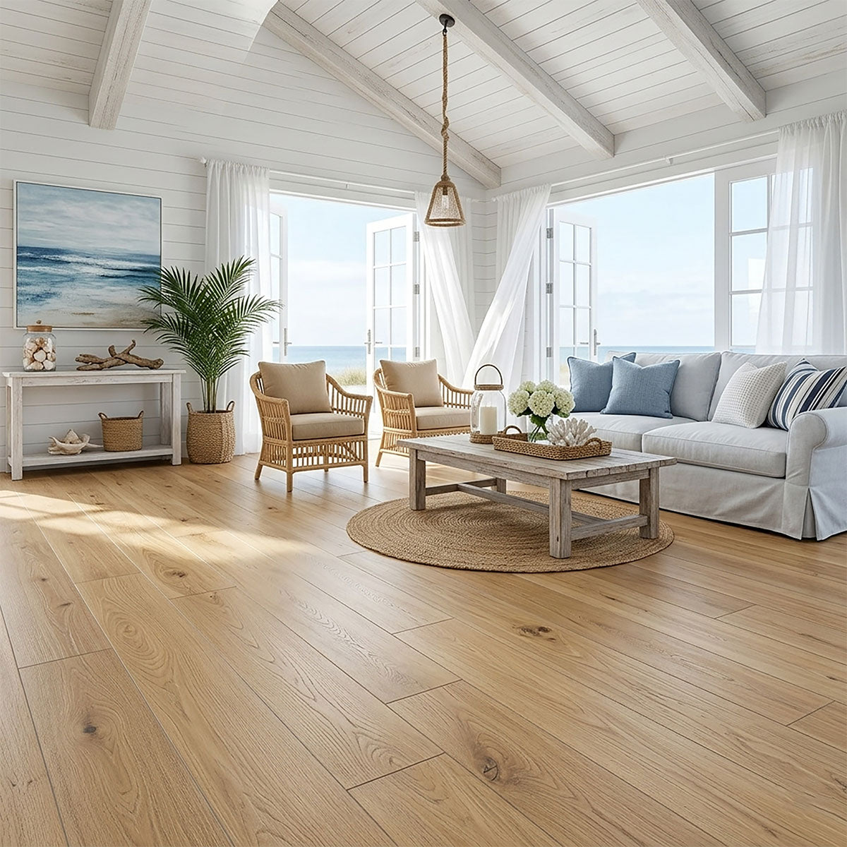 MSI Valgrande Quercia 10 x 62 Matte Porcelain tile (NVALQUE1062-3D) – MSI room scene