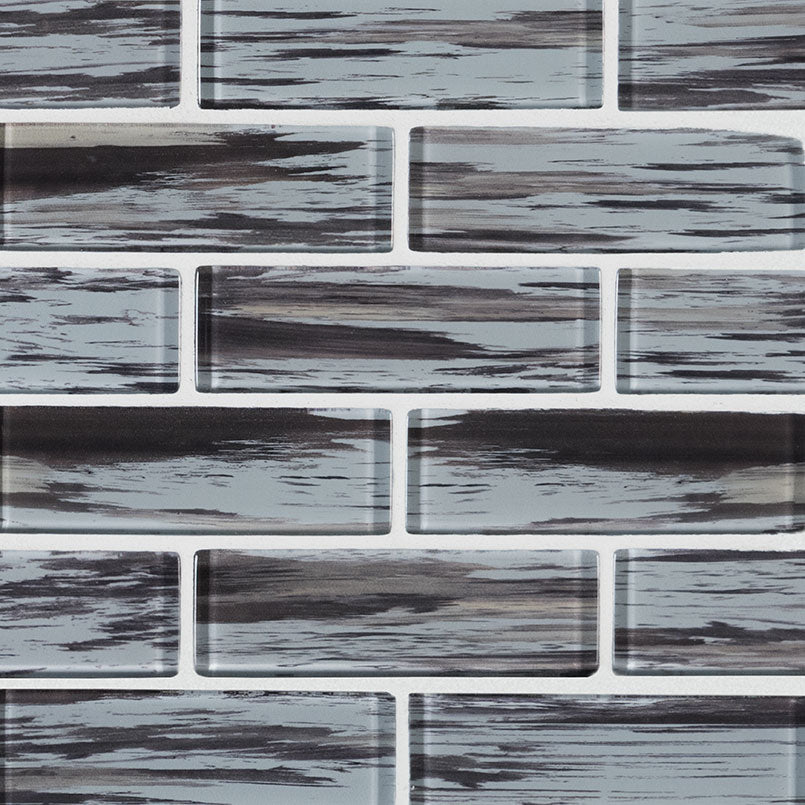 MSI Verde 2 x 6 Glass mosaic (SMOT-GLSST-VERDE8MM) – MSI product image