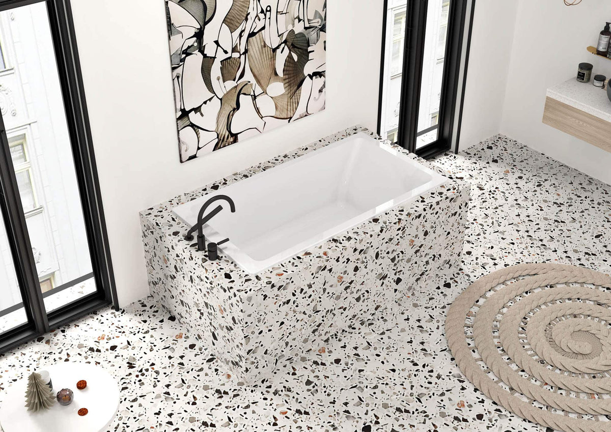 Oceania Viele 6036 Drop-In Bathtub 60" x 36" x 21"