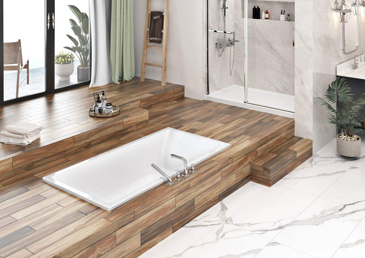 Oceania Viele 7232 Drop-In Bathtub 72" x 32" x 21"