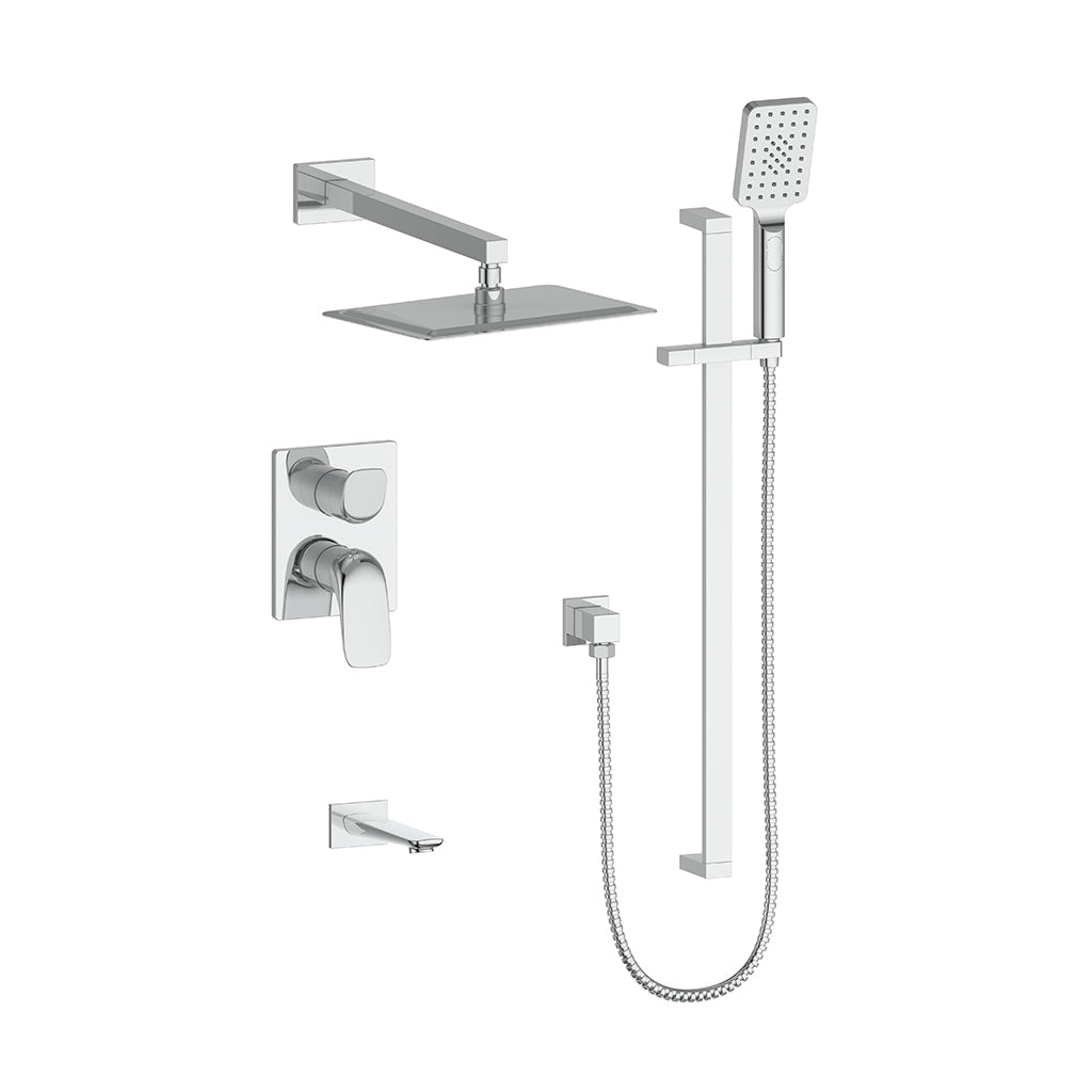 Vogt Antau 3-Way PB Shower Kit - Chrome