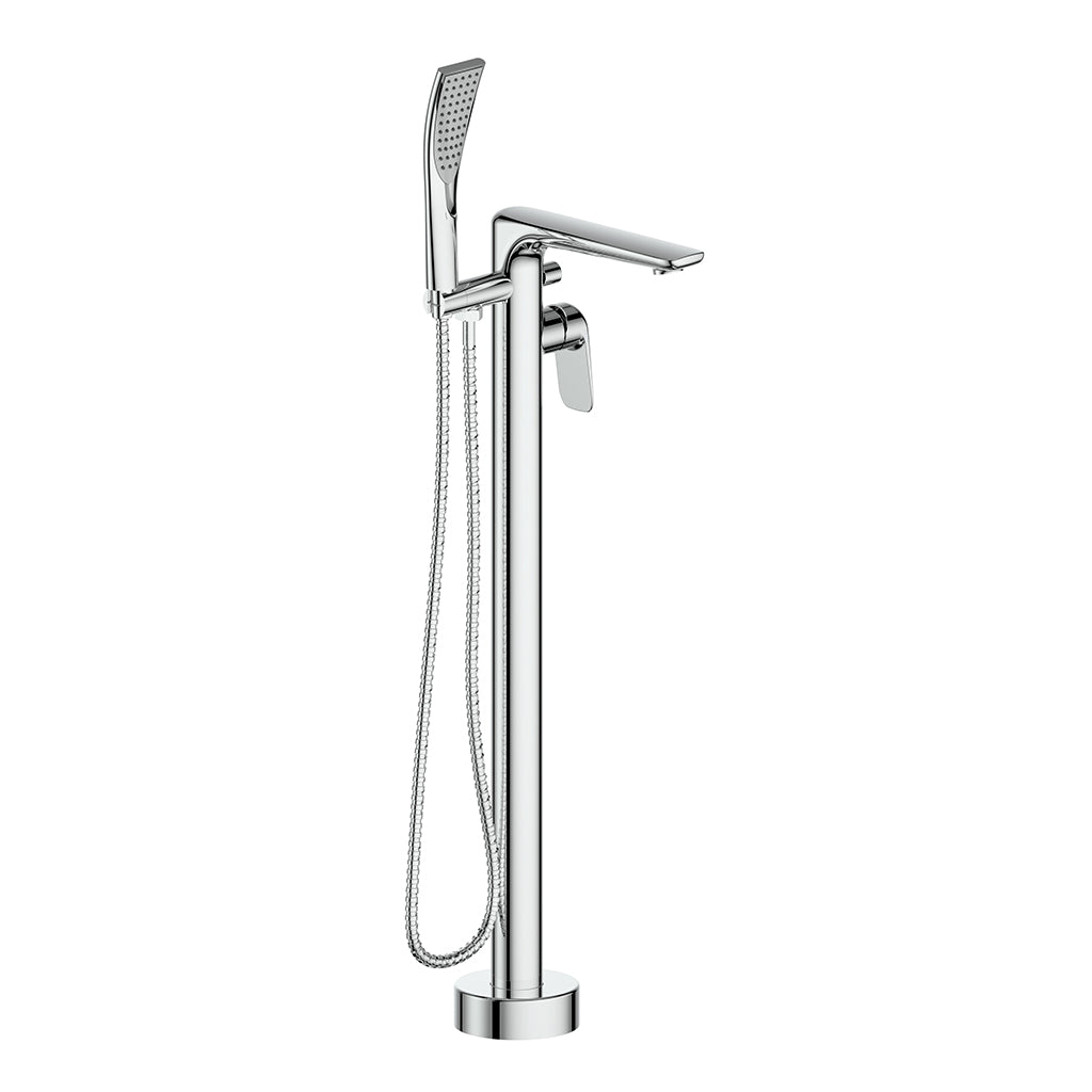 Vogt Antau Floor Mount Tub Filler - Chrome