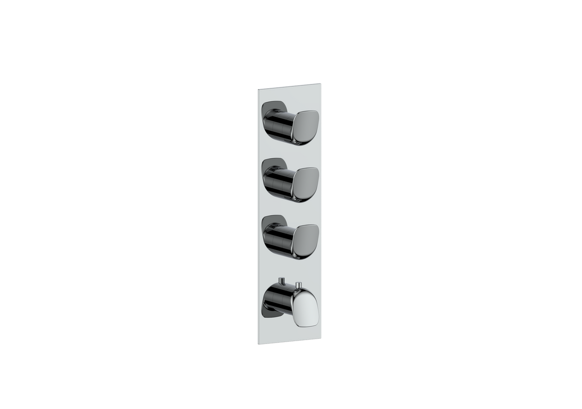 Vogt Antau Trim for 3/4" High-Flow TH Valve with 3 Stops - Chrome