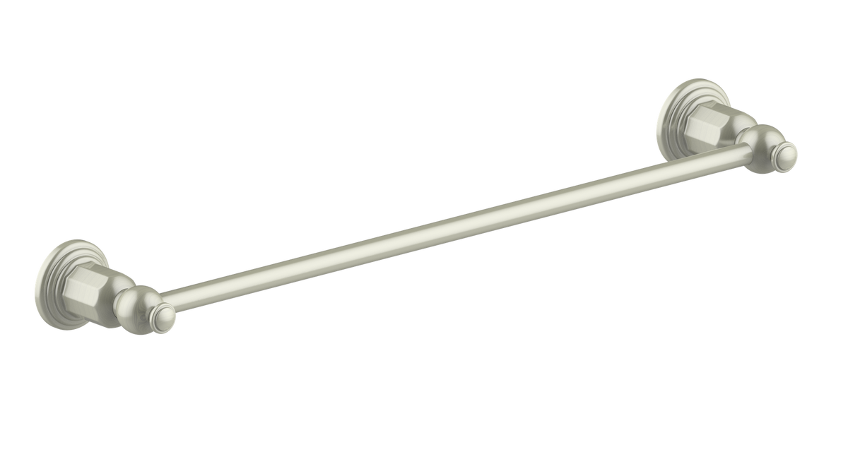 Vogt Carinthia 18" Towel Bar - Brushed Nickel